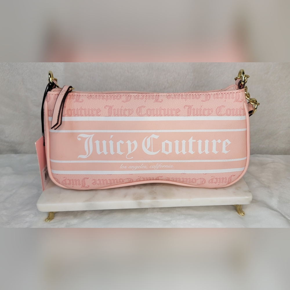 Juicy Couture Macroon Dot Logo Fashionista Shoulder Bag